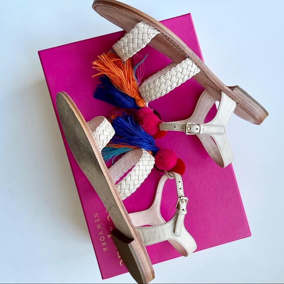 Kate Spade Sunset Sand Woven Sandals - Picture 4 of 4